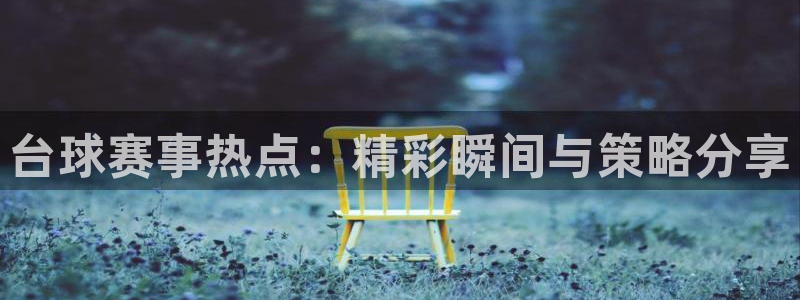 星空体育中国官网：台球赛事热点：精彩瞬间与策略分享